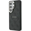 Dėklas Guess PU Leather 4G Gold Frame phone case with MagSafe support for Samsung Galaxy S26 Ultra (S948) juodas