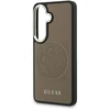 Dėklas Guess PU Perforated 4G Logo phone case with MagSafe support for Samsung Galaxy S26 (S942) ruda