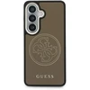Dėklas Guess PU Perforated 4G Logo phone case with MagSafe support for Samsung Galaxy S26 (S942) ruda