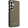 Dėklas Guess PU Perforated 4G Logo phone case with MagSafe support for Samsung Galaxy S26 (S942) ruda