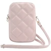 Guess krepšys su užtrauktuku Quilted 4G (GUWBZPSQSSGP) rožinės spalvos