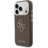 GUESS dėklas, skirtas IPHONE 17 Pro GUHCP17L5PS4RGGW (PU FW dervos logotipas) rudas
