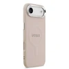 Guess PU Saffiano MagSafe dėklas skirtas Apple iPhone Air rožinės spalvos