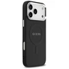 Guess PU Saffiano MagSafe dėklas skirtas Apple iPhone 17 Pro Max juodos spalvos