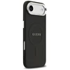Guess PU Saffiano MagSafe dėklas skirtas Apple iPhone Air juodos spalvos