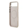 Guess PU Saffiano MagSafe dėklas skirtas Apple iPhone Air rožinės spalvos