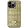 Guess telefono dėklas iPhone 14 Pro Max 6,7 GUHCP14XHDGTPD auksinis dėklas Rhinestone Triangle