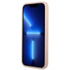 Apple iPhone 13 Guess dėklas Saffianotriangle Logo Cardslot (GUHCP13MPSATPP) rožinės spalvos