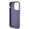 Apple iPhone 14 Pro Max Guess dėklas Sequin Script Metal (GUHCP14XPSFDGSU) violetinės spalvos