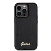 Apple iPhone 14 Pro Guess dėklas Sequin Script Metal (GUHCP14LPSFDGSK) juodos spalvos