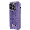Apple iPhone 14 Pro Guess dėklas Sequin Script Metal (GUHCP14LPSFDGSU) violetinės spalvos