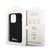 Apple iPhone 14 Pro Max Guess dėklas Sequin Script Metal (GUHCP14XPSFDGSK) juodos spalvos
