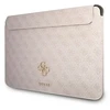 Guess PU 4G Metal Logo Computer Sleeve 13" Rožinė