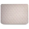 Guess PU 4G Metal Logo Computer Sleeve 13" Rožinė