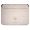 Guess PU 4G Metal Logo Computer Sleeve 13" Rožinė