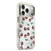 Guess TPU Glitter Cherry MagSafe dėklas skirtas iPhone 17 Pro Max
