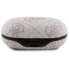 Ausinės Bluetooth TWS + ENC Guess 4G Metal GUTWSP4EGP rožinės spalvos