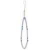 Guess zawieszka GUSTPEARU Phone Strap lilak lilac Heishi Beads