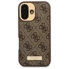 Guess 4G Logo Plate MagSafe Apple iPhone 16 Plus Case – dėklas telefonui rudos spalvos