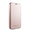 Dėklas Guess Apple iPhone 12/12 Pro 6.1 Iridescent Book Case Rožinė