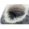 Trixie Minou bed, round, ø 47 × 26 cm, pilkas/light pilkas