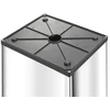 HAILO šiukšlių konteineris Big-Box Swing XL / 52L / nerūdijantis plienas 030860211