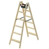 Hailo dvipusės kopėčios H77 ComfortLine / medinės / 2x6 laipteliai