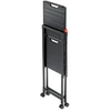 Hailo Folding shelf on wheels Quickboard / juodas