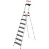 Hailo L100 TopLine 8050-807 Step Ladder Aliuminio, Juodas | Ladder