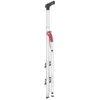 Hailo L80 ComfortLine buitinės kopėčios / aliuminio / 3 pakopų