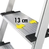 Hailo L80 ComfortLine buitinės kopėčios / aliuminio / 3 pakopų