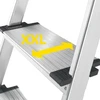 Hailo Buitinės kopėčios L85 ComfortLine / aliuminio / 7 pakopų 4007126023841