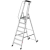 Hailo Ladder mobile platforms Master P80 / aluminum / 7 steps