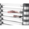 Hailo Teleskopinės kopėčios T80 FlexLine | aliuminis | 13 pakopų