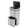 Hailo Waste sorting system Öko Vario XL / 2x25L / stainless steel