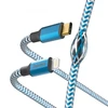 Hama Reflected USB-C - Lightning, 1,5m, mėlyna