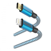 Hama Reflected USB-C - Lightning, 1,5m, mėlyna