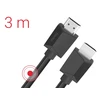 Hama Augstas Ātruma HDMI Kabelis 3m 4K Ultra HD HDR Ethernet Melns