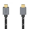 Hama HDMI 2.1 8K 2m, Ultra High Speed, juoda-pilka