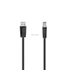 Hama USB A-B 1,5m juoda