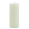 Hansa Candle Galda svece cilindrs, 8 x 20 cm, balta, 1 gab.