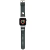 Apyrankė Apple Watch 1 / 2 / 3 / 4 / 5 / 6 / SE / 7 / 8 (38 / 40 / 41 mm) Hello Kitty Strap Kitty Head (HKAWMPGKHK) juodos spalvos