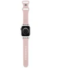 Apyrankė Apple Watch 1 / 2 / 3 / 4 / 5 / 6 / SE / 7 / 8 (38 / 40 / 41 mm) Hello Kitty Strap Silicone Tags Graffiti (HKAWMSDGPTP) rožinės spalvos
