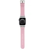 Apyrankė Apple Watch 1 / 2 / 3 / 4 / 5 / 6 / SE / 7 / 8 (38 / 40 / 41 mm) Hello Kitty Strap Kitty Head (HKAWMPGKHP) rožinės spalvos