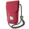Hello Kitty odinis dėklas krepšys Daydreaming Cord (HKOWBSKCDKP) rožinės spalvos
