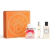 „Hermes“ rinkinys: „Tutti Twilly D'hermes“ kvepalai moterims, 85 ml + „Tutti Twilly D'hermes“ kvepalai moterims, 15 ml + „Tutti Twilly D'hermes Kūnui“ kūno losjonai, 80 ml