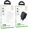 Telefono GaN įkroviklis Hoco USB C PD AVS 40W max 60W N83 baltas