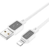 USB A tipo į „Lightning“ tipo laidas Hoco 2,4A, 1 m, X108, baltas