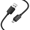 Cable USB A to Micro USB Hoco 2,4A 1 m X113 juodas