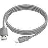 USB A tipo į „Lightning“ tipo laidas Hoco 2,4A, 1 m, X113, pilka